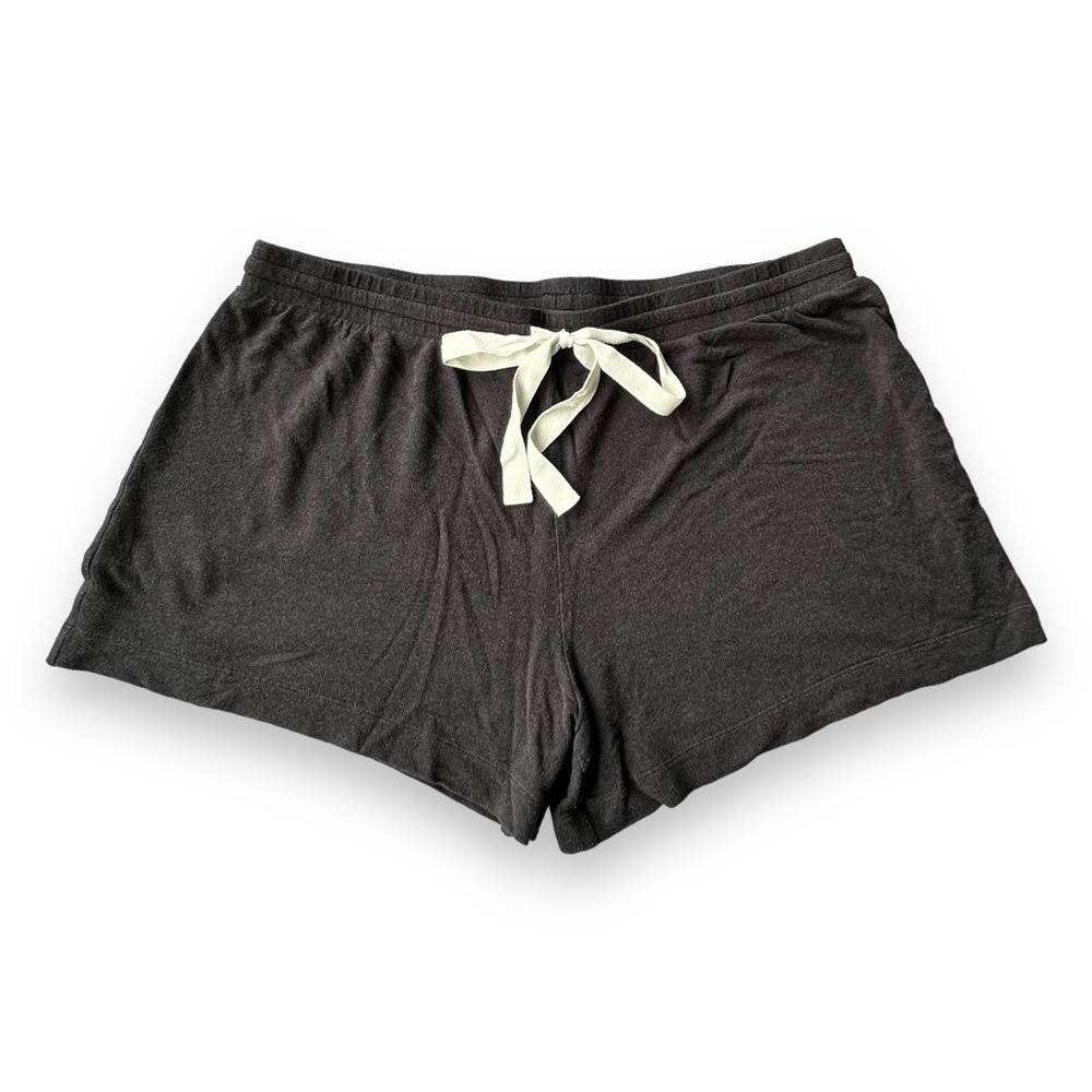 AMAZON Essentials Lightweight Lounge Terry Shorts Black Size XL